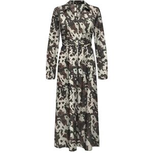 ONLY Onlnova Life Elite L/S Renna Long Dress, Choklad lab, XS ONLY Onlnova Life Elite L/S Renna Long Dress, Choklad lab, XS