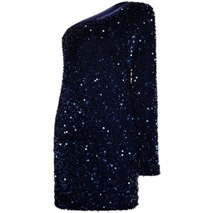 dedica Dam One Shoulder miniklänning klänning, marinblå, S dedica Dam One Shoulder miniklänning klänning, marinblå, S