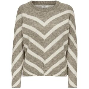 ONLY Kvinnors ONLELIZA L/S KNT NOOS pullover, mermaid/ränder: Whitecap Grå, M ONLY Kvinnors ONLELIZA L/S KNT NOOS pullover, mermaid/ränder: Whitecap Grå, M