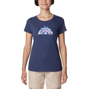 Columbia Daisy Days Short Sleeve Graphic Tee, T-shirt för kvinnor, Nocturnal Heather, Happier utomhus, Columbia Daisy Days Short Sleeve Graphic Tee, T-shirt för kvinnor, Nocturnal Heather, Happier utomhus,