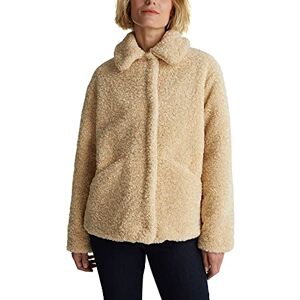 ESPRIT Jacka av fuskpäls, 295/gräddbeige, M ESPRIT Jacka av fuskpäls, 295/gräddbeige, M
