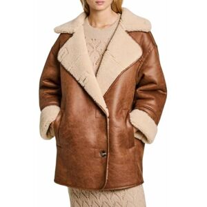 Pepe Jeans dam Carla klänning, Brun (Jordbrun), M Pepe Jeans dam Carla klänning, Brun (Jordbrun), M