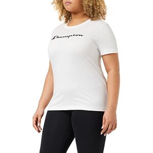 Champion T-shirt för kvinnor, amerikansk klassiker, Vit lera, XS Champion T-shirt för kvinnor, amerikansk klassiker, Vit lera, XS
