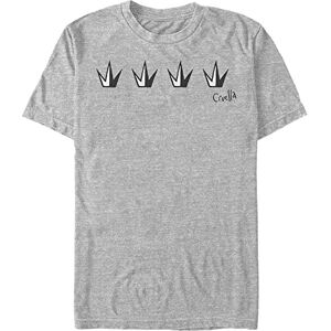 Disney Classics Unisex DNCA-Crowns ekologisk kortärmad t-shirt, melange grå, XL, Melange grå, XL Disney Classics Unisex DNCA-Crowns ekologisk kortärmad t-shirt, melange grå, XL, Melange grå, XL