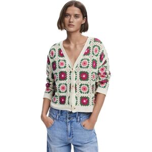 Desigual Tröja för kvinnor, Vit, XL Desigual Tröja för kvinnor, Vit, XL