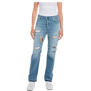 Replay Jaylie jeans för kvinnor, 010 blå, 29W x 30L Replay Jaylie jeans för kvinnor, 010 blå, 29W x 30L