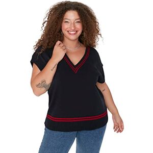 Trendyol TBBAW23DN0003/Lacivert Sweater, marinblå, 4XL, marinblå, 4XL Trendyol TBBAW23DN0003/Lacivert Sweater, marinblå, 4XL, marinblå, 4XL