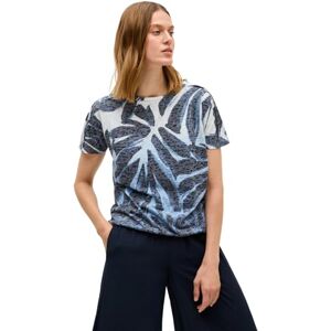 Cecil damer utbrännare skjorta med mönster, Urban Dark Blue, XXL Cecil damer utbrännare skjorta med mönster, Urban Dark Blue, XXL