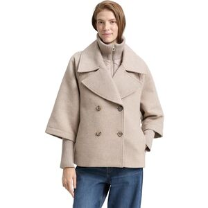 TOM TAILOR dam 1043723 jacka, 38330-mjuk taupe melange, XS, 38330 – mjuk taupe melerad, XS TOM TAILOR dam 1043723 jacka, 38330-mjuk taupe melange, XS, 38330 – mjuk taupe melerad, XS