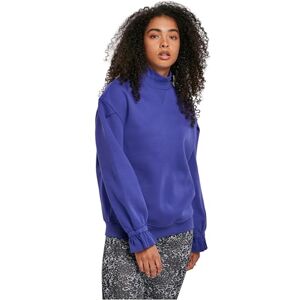 Urban Classics Dam Turtleneck Crew Sweatshirts, Blålila, XS Urban Classics Dam Turtleneck Crew Sweatshirts, Blålila, XS