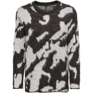 ONLY Onlcosta Life Ls Jq O-Neck KNT, Svart kaffe, M ONLY Onlcosta Life Ls Jq O-Neck KNT, Svart kaffe, M
