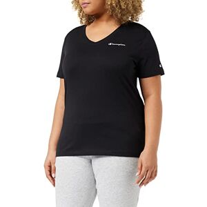 Champion Dam 115427 T-shirt, Svart, XS Champion Dam 115427 T-shirt, Svart, XS