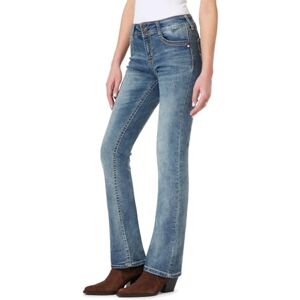 WallFlower Instastretch Luscious kurviga bootcut jeans dam, ljusgrön, 46 stor längd WallFlower Instastretch Luscious kurviga bootcut jeans dam, ljusgrön, 46 stor längd
