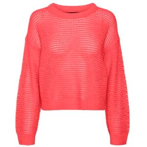VERO MODA VMNEWMADERA LS O-hals tröja Boo, Dubarry/detalj: solid, S VERO MODA VMNEWMADERA LS O-hals tröja Boo, Dubarry/detalj: solid, S