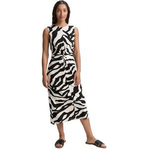 TOM TAILOR damklänning, 38070 – abstrakt beige zebra, 42 TOM TAILOR damklänning, 38070 – abstrakt beige zebra, 42