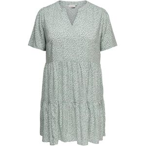 ONLY Carmakoma Carzally Life S/S Thea Tunic Dress Noos, Chinois grön, 48 ONLY Carmakoma Carzally Life S/S Thea Tunic Dress Noos, Chinois grön, 48