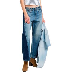 Lee Damjeans, rekonstructed Rider jeans, smal rak passform, raka ben, Blixt blå, 30W x 31L Lee Damjeans, rekonstructed Rider jeans, smal rak passform, raka ben, Blixt blå, 30W x 31L
