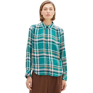 TOM TAILOR Damblus, 33993 – Teal Beige Check, 46 TOM TAILOR Damblus, 33993 – Teal Beige Check, 46