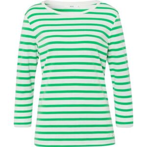 Brax Style Colletta Interlock Light Striped, äppelgrön, 40 Brax Style Colletta Interlock Light Striped, äppelgrön, 40