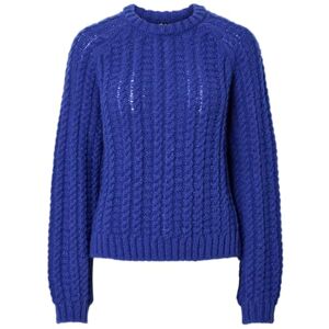PIECES Pcjia Ls O-Neck Knit Bc, Bluing, S PIECES Pcjia Ls O-Neck Knit Bc, Bluing, S
