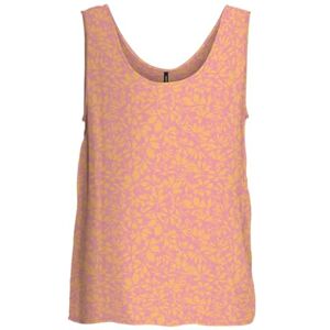 VERO MODA dam Vmmenny Tank WVN Ga Noos Top, Rosa Cosmos/Aop: huki, XS VERO MODA dam Vmmenny Tank WVN Ga Noos Top, Rosa Cosmos/Aop: huki, XS
