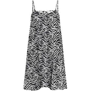 ONLY Onlnova Life Vis Keyla Dress AOP, svart, XS ONLY Onlnova Life Vis Keyla Dress AOP, svart, XS