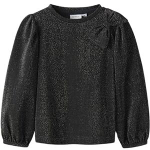 NAME IT Nmfroisin Ls Top, svart, 116 NAME IT Nmfroisin Ls Top, svart, 116