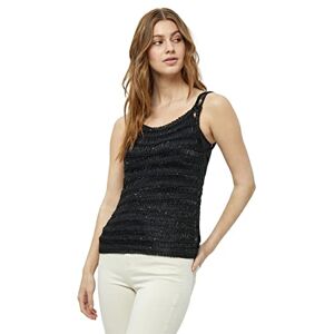 DESIRES dam Guld tanktop Syntet, Svart, XL DESIRES dam Guld tanktop Syntet, Svart, XL