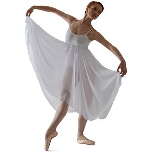 Capezio kvinnor kamisol riket klänning ärmlös dans klänningar – vuxna Vitt S Capezio kvinnor kamisol riket klänning ärmlös dans klänningar – vuxna Vitt S