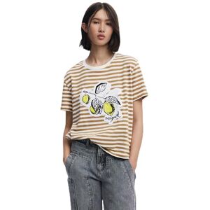 Desigual TS_citron, 1000 vit, M, Vit, M Desigual TS_citron, 1000 vit, M, Vit, M