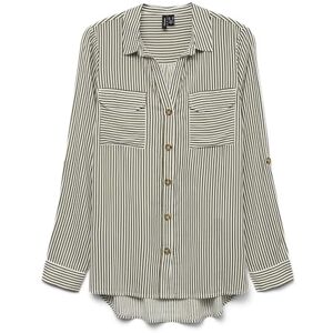 VERO MODA Vmbumpy L/S Shirt New WVN Ga Noos, Kapulet oliv, M VERO MODA Vmbumpy L/S Shirt New WVN Ga Noos, Kapulet oliv, M