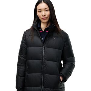 Tommy Jeans Dam TJW MAXI PCKBL HOOD ESS PUFFER DW0DW21614, svart, XS, svart (svart), XS Tommy Jeans Dam TJW MAXI PCKBL HOOD ESS PUFFER DW0DW21614, svart, XS, svart (svart), XS
