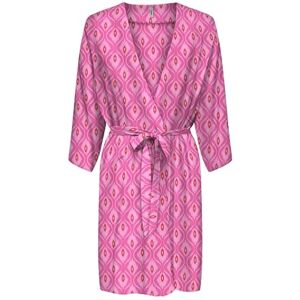 ONLY Onlnova Life Vis Thea Kh Dress AOP, Fuchsia lila, XL ONLY Onlnova Life Vis Thea Kh Dress AOP, Fuchsia lila, XL