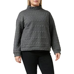 APART Fashion GmbH Damtröja överdimensionerad tröja, grå melängd, normal APART Fashion GmbH Damtröja överdimensionerad tröja, grå melängd, normal