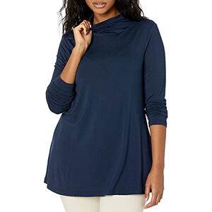 Amazon Essentials damtröja långärmad mock neck swing tunika (tidigare Daily Ritual), marinblå, medium Amazon Essentials damtröja långärmad mock neck swing tunika (tidigare Daily Ritual), marinblå, medium