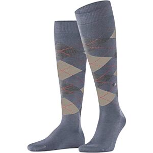 Burlington Manchester Biologisk bomull långt mönstrad 1 par knästrumpor, blå (jeans Mel. 6274), 40–46, Blå (Jeans Mel. 6274) Burlington Manchester Biologisk bomull långt mönstrad 1 par knästrumpor, blå (jeans Mel. 6274), 40–46, Blå (Jeans Mel. 6274)