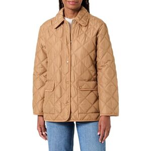 GANT QUILTED JACKA WITH CORD TRIM, Varm kaki, L GANT QUILTED JACKA WITH CORD TRIM, Varm kaki, L
