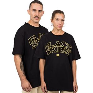 Blackskies Oversize Het Heavy Vikt Huvtröja Streetwear Luxury Sweers Men's Ladies Tröja Tröja Tröja med flock, Svart gelb t-shirt, XS Blackskies Oversize Het Heavy Vikt Huvtröja Streetwear Luxury Sweers Men's Ladies Tröja Tröja Tröja med flock, Svart gelb t-shirt, XS