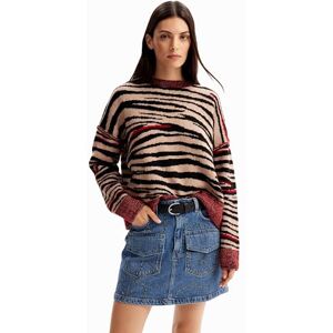 Desigual Tröja_Holmes, 6011 kamel, XL, BRUN, XL Desigual Tröja_Holmes, 6011 kamel, XL, BRUN, XL