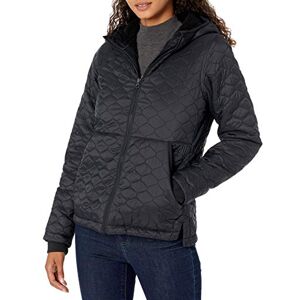 Amazon Essentials lättviktig vattentålig sherpa-fodrad puffjacka med huva, svart, Large Amazon Essentials lättviktig vattentålig sherpa-fodrad puffjacka med huva, svart, Large