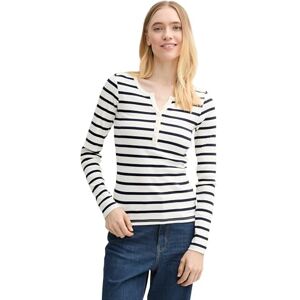 TOM TAILOR Denim dam 1045415 långärmad t-shirt, 37174-vit marinblå rand, XXL, 37174 – vit marinblå rand, XXL TOM TAILOR Denim dam 1045415 långärmad t-shirt, 37174-vit marinblå rand, XXL, 37174 – vit marinblå rand, XXL