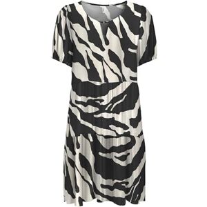 ONLY Onlnova Life Vis Thea Kh Dress AOP, svart, XS ONLY Onlnova Life Vis Thea Kh Dress AOP, svart, XS