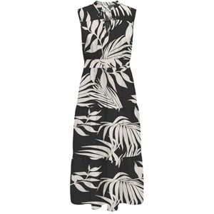 ONLY Onlnova Life Elite Uli Long Dress AOP, svart, M ONLY Onlnova Life Elite Uli Long Dress AOP, svart, M