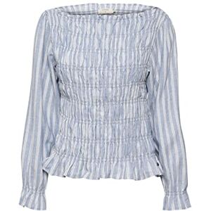 Cream CRFilumia LS blus, blå randig, 42 dam Cream CRFilumia LS blus, blå randig, 42 dam