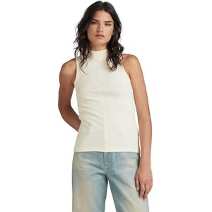 G-STAR RAW öppen rygg mock slimsl, Beige (antik vit D24502-d595-g286), S G-STAR RAW öppen rygg mock slimsl, Beige (antik vit D24502-d595-g286), S