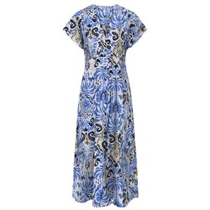 ONLY Onlnova Life Vis Mollie Long Dress AOP, Amparo blå, M ONLY Onlnova Life Vis Mollie Long Dress AOP, Amparo blå, M
