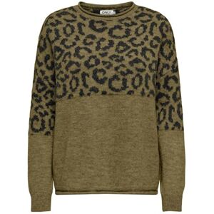 ONLY Onljade Animal Ls O-Neck KNT Noos, Lizard, M ONLY Onljade Animal Ls O-Neck KNT Noos, Lizard, M