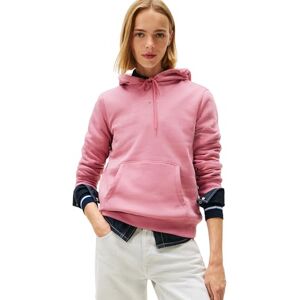 Tommy Jeans Dam TJW REG LINEAR HOODIE EXT DW0DW21963, rosa, XL, Rosa (Mystic Pink), XL Tommy Jeans Dam TJW REG LINEAR HOODIE EXT DW0DW21963, rosa, XL, Rosa (Mystic Pink), XL
