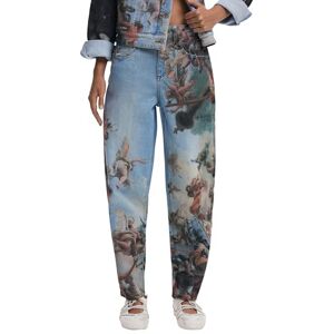 Desigual Reprise_Deni jeans för kvinnor, Blå, 36 Desigual Reprise_Deni jeans för kvinnor, Blå, 36