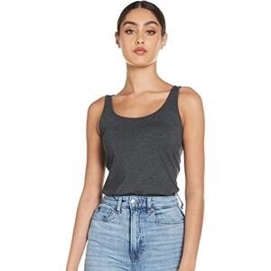 VERO MODA dam Topp Vmmaxi My Soft Long Tank Top Noos, Grå (mörkgrå melange), XS VERO MODA dam Topp Vmmaxi My Soft Long Tank Top Noos, Grå (mörkgrå melange), XS